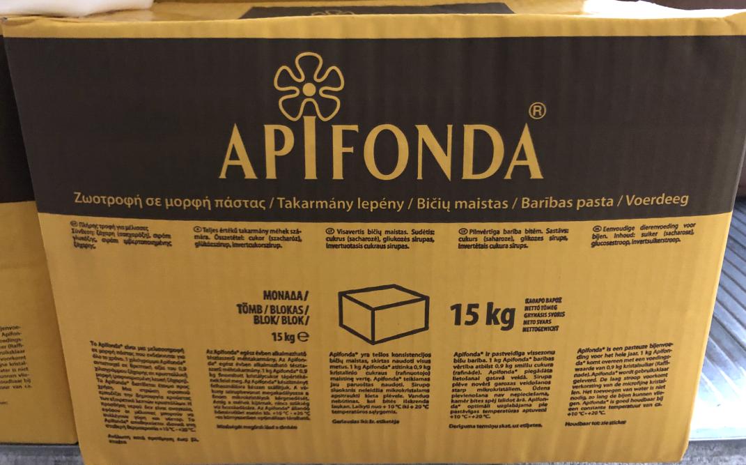 APIFONDA - cukromedove cesto /balenie 15kg/